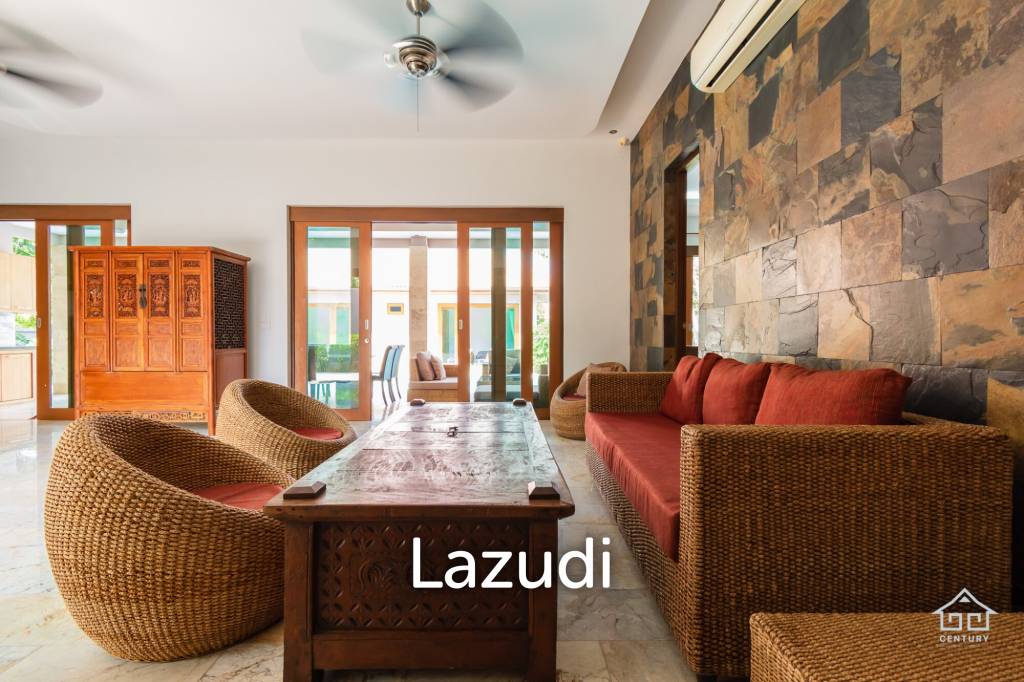 บ้านพูลวิลล่าหรู  4 ห้องนอน ที่ปราณบุรี ใกล้เขากะโหลก