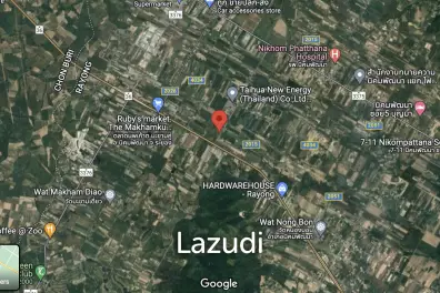 Industrial Land for sale in Rayong on Route 36