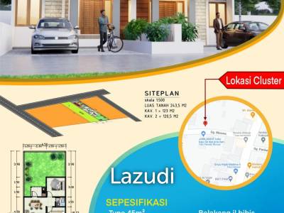 Dijual Rumah Cluster di Yogyakarta Dekat UMY, UNJANI Yogyakarta, Kampus AMA Yogyakarta, Lapangan Kasihan Bantul