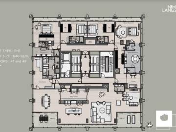 Penthouse for sale at Nimit Langsuan