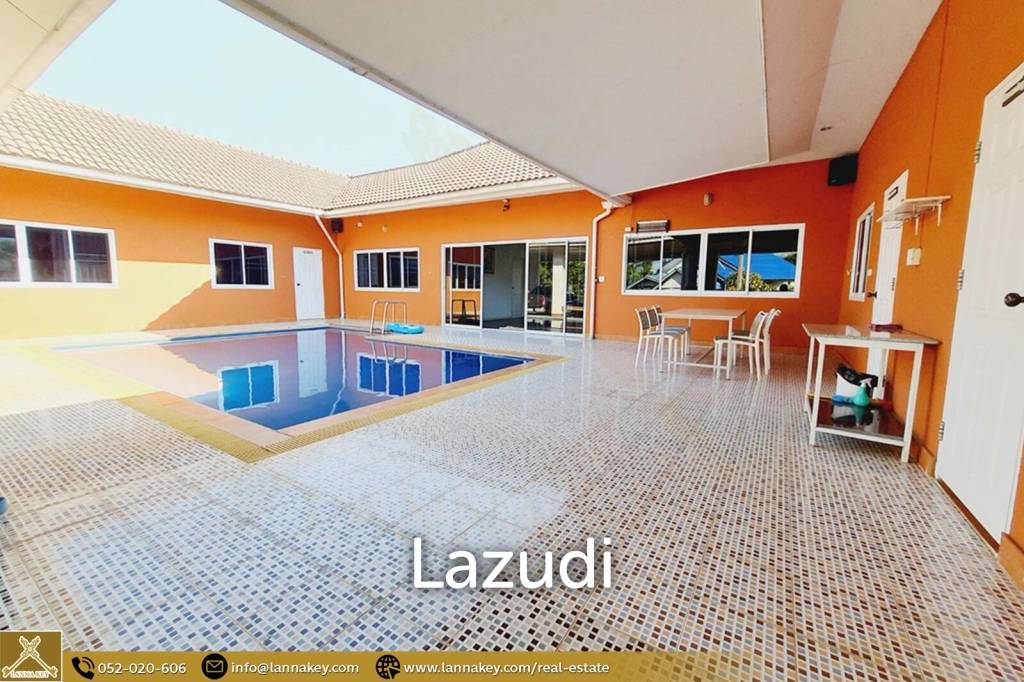 Nice! Single-Storey 5 bedrooms Pool House