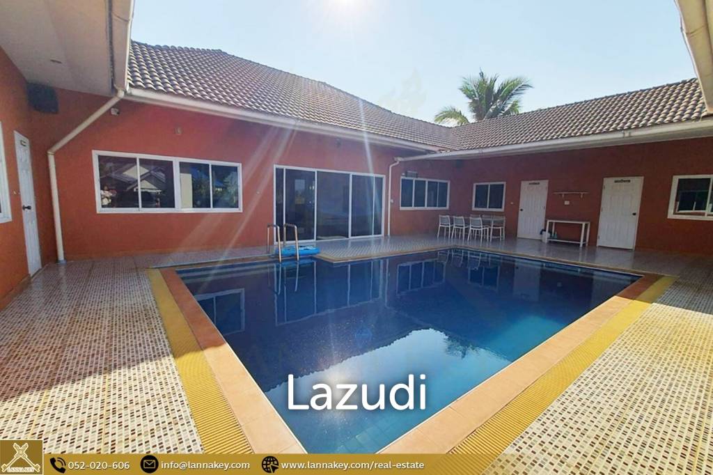 Nice! Single-Storey 5 bedrooms Pool House