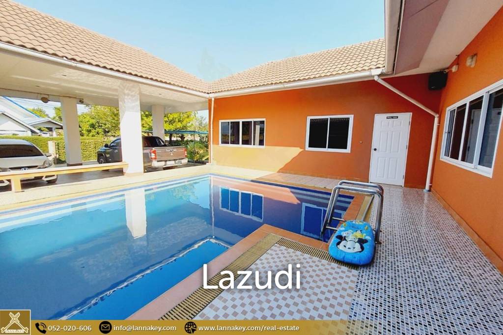 Nice! Single-Storey 5 bedrooms Pool House