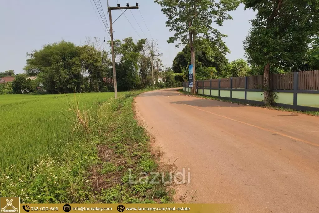 บ้านใหม่ชั้นเดียว 3 ห้องนอนในบ้านดู่ เชียงราย