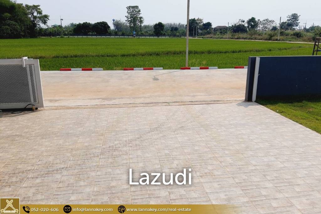 บ้านใหม่ชั้นเดียว 3 ห้องนอนในบ้านดู่ เชียงราย