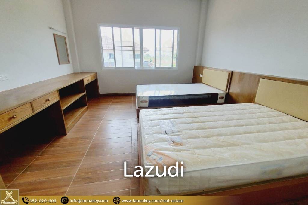 บ้านใหม่ชั้นเดียว 3 ห้องนอนในบ้านดู่ เชียงราย