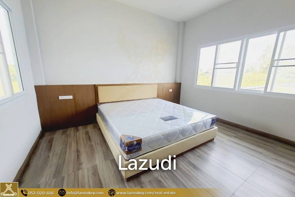 บ้านใหม่ชั้นเดียว 3 ห้องนอนในบ้านดู่ เชียงราย