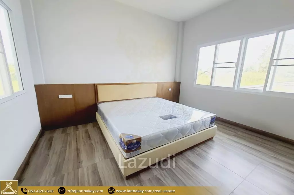 บ้านใหม่ชั้นเดียว 3 ห้องนอนในบ้านดู่ เชียงราย