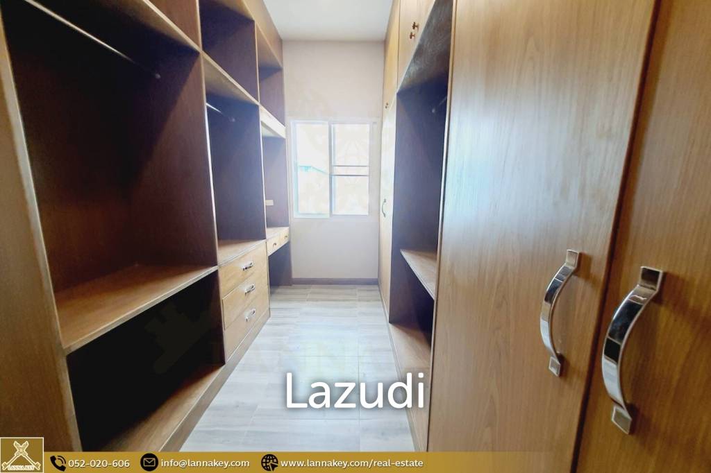 บ้านใหม่ชั้นเดียว 3 ห้องนอนในบ้านดู่ เชียงราย