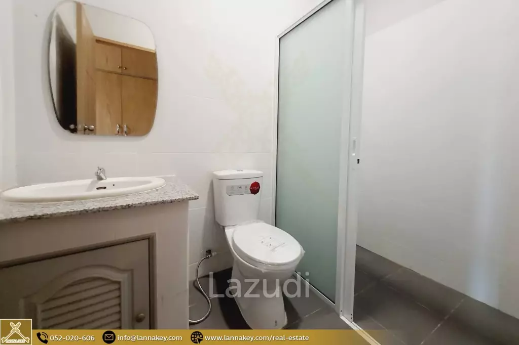 บ้านใหม่ชั้นเดียว 3 ห้องนอนในบ้านดู่ เชียงราย