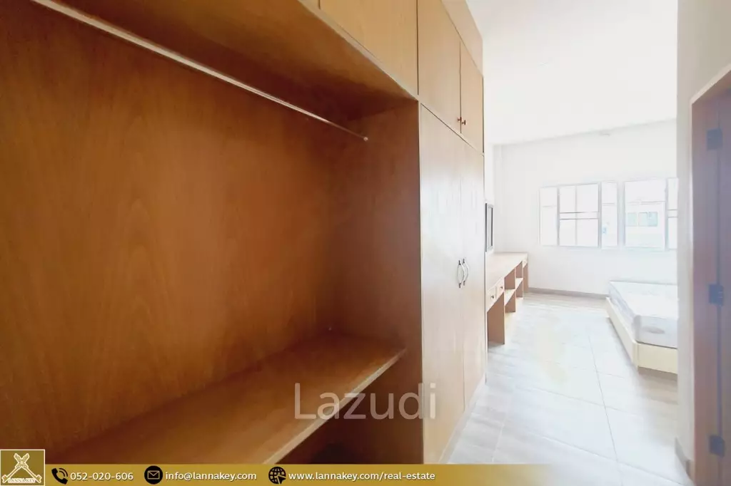 บ้านใหม่ชั้นเดียว 3 ห้องนอนในบ้านดู่ เชียงราย