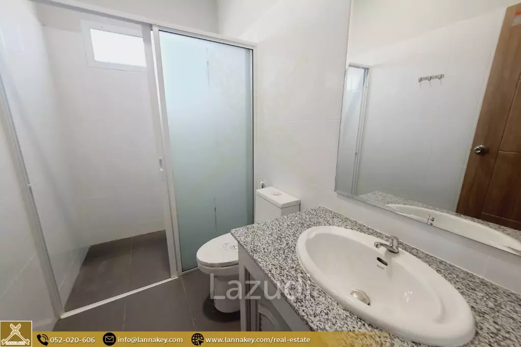 บ้านใหม่ชั้นเดียว 3 ห้องนอนในบ้านดู่ เชียงราย