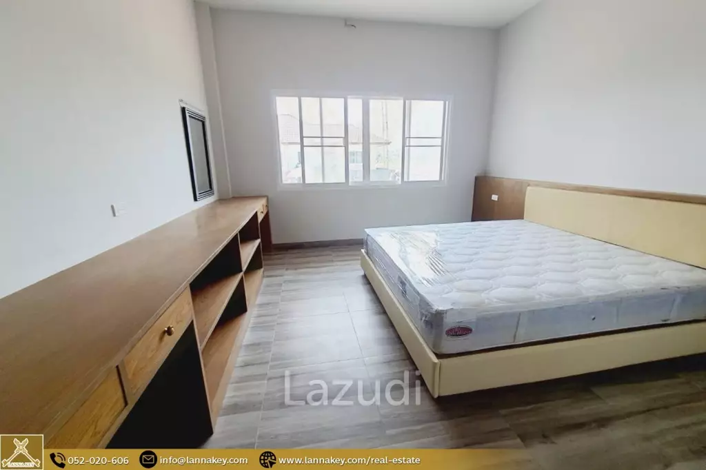 บ้านใหม่ชั้นเดียว 3 ห้องนอนในบ้านดู่ เชียงราย
