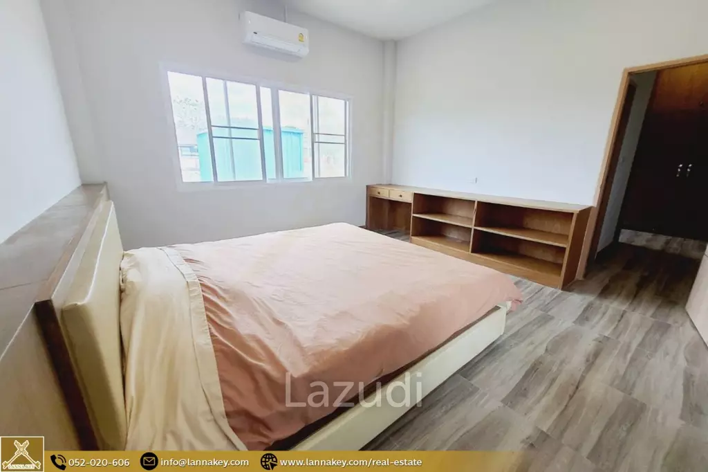 บ้านใหม่ชั้นเดียว 3 ห้องนอนในบ้านดู่ เชียงราย