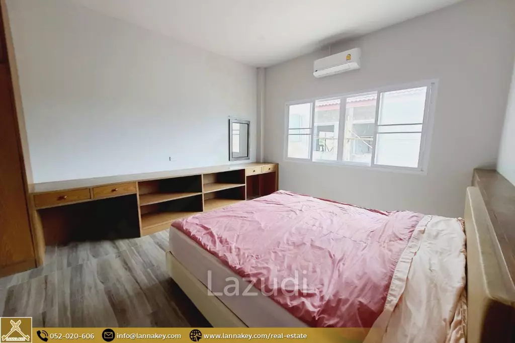 บ้านใหม่ชั้นเดียว 3 ห้องนอนในบ้านดู่ เชียงราย