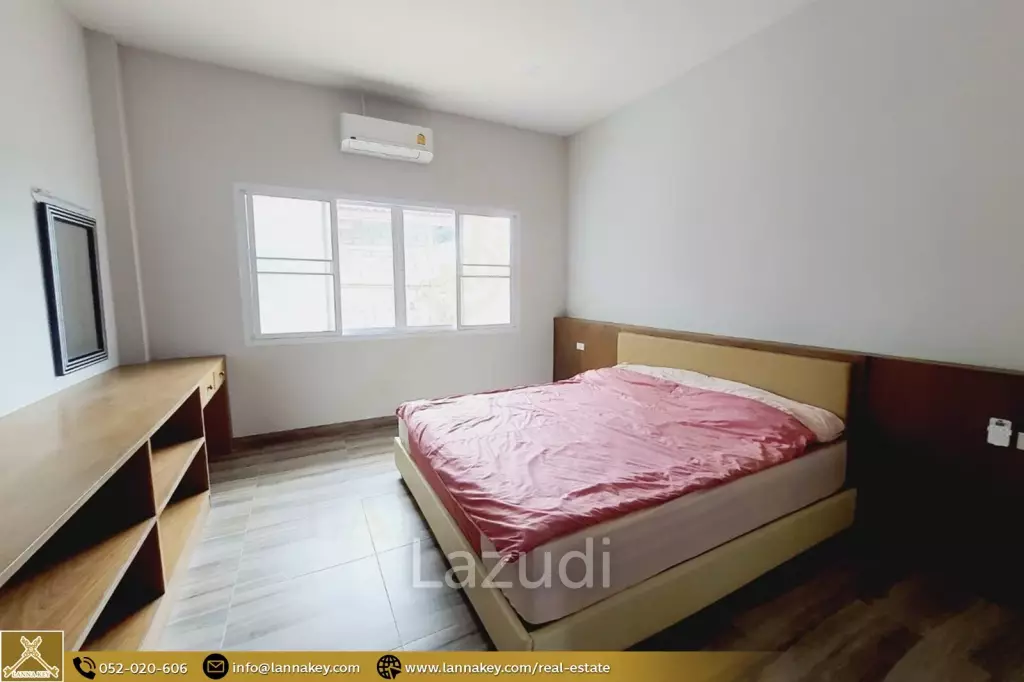 บ้านใหม่ชั้นเดียว 3 ห้องนอนในบ้านดู่ เชียงราย