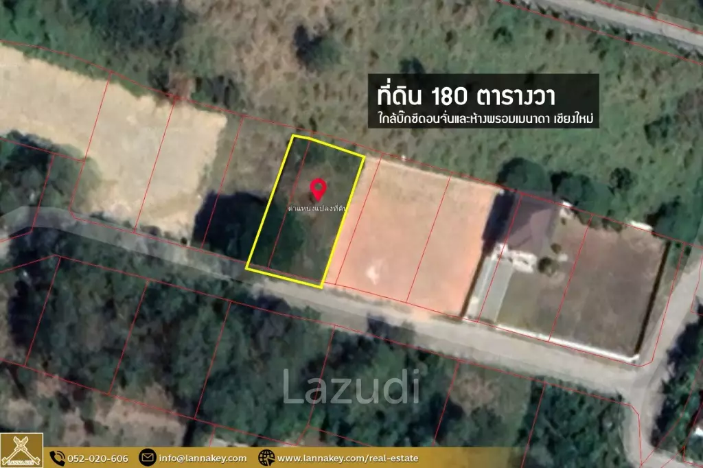 180 sq. wa Land For Sale, Tha Sala, Chiang Mai