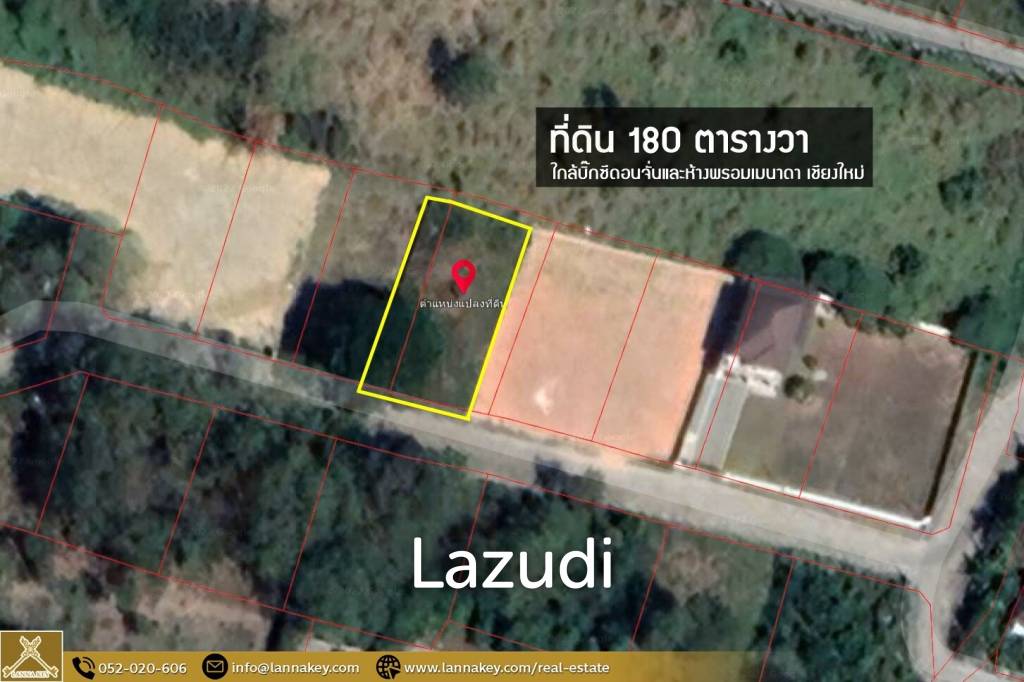 180 sq. wa Land For Sale, Tha Sala, Chiang Mai