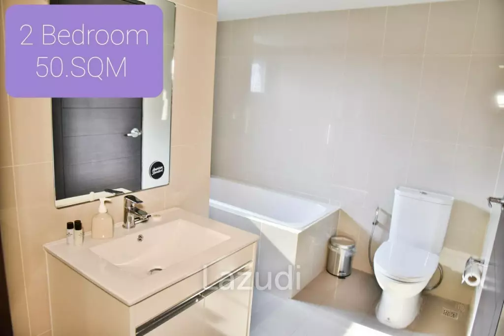 50 Sqm 2 Bed 1 Bath Pet Friendly Apartment For Rent