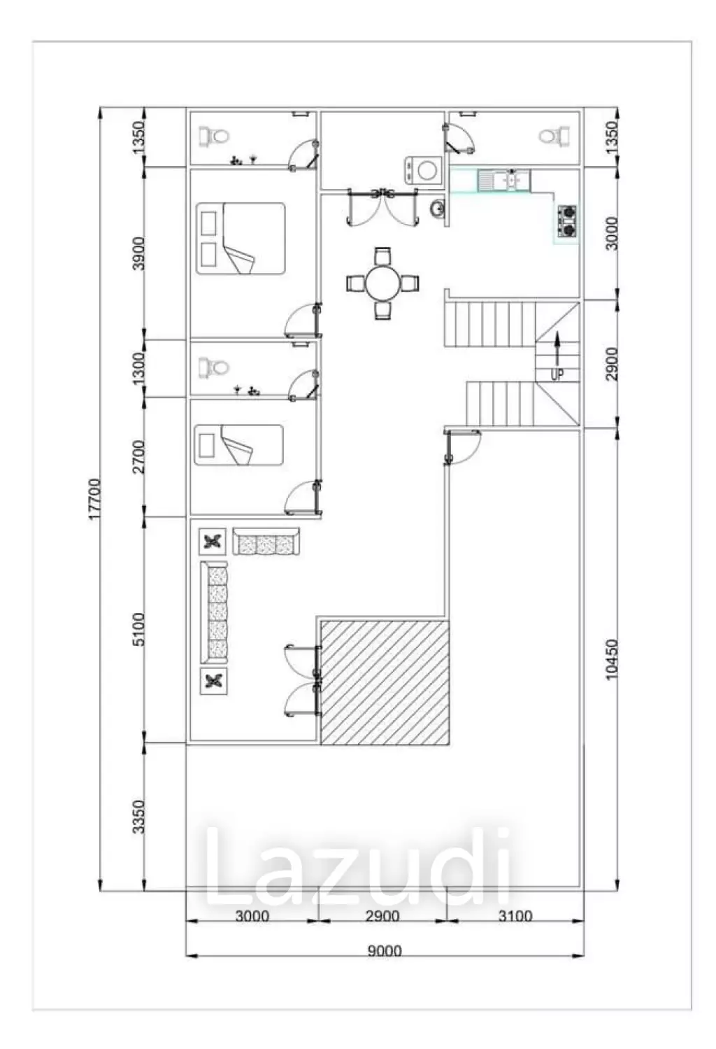 Rumah Dijual di BTP Makassar Dekat UNHAS, RS UNHAS, RSUP Dr. Wahidin Sudirohusodo, MTOS Makassar Town Square