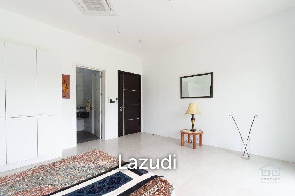 Outstanding Modern Lakeside 3 bed pool villa with 1 bed guesthouse and Maids Quarters near Black Mountain Golf Course.