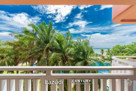 SPRINGFIELD BEACH CONDO : 1 bed beachfront condo with great views