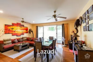BAAN SAN SARAN : Good Value 3 bed Condo in Town Centre location on the beach