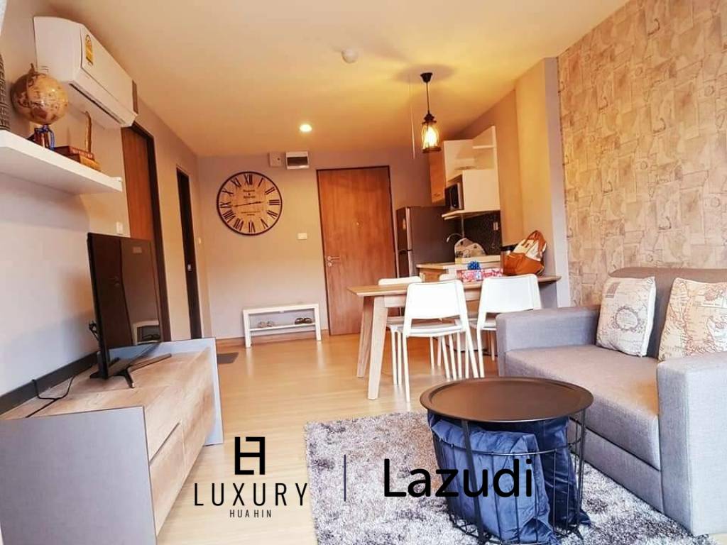 45 Sqm 1 Bed 1 Bath Condo For Sale in BLUROC Hua-Hin