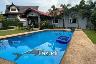 3 Bed 300 SQ.M Single Storey House with Pool