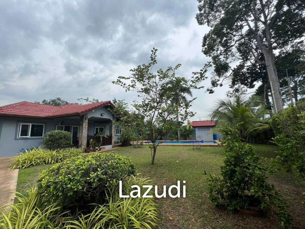 3 Bed 300 SQ.M Single Storey House with Pool