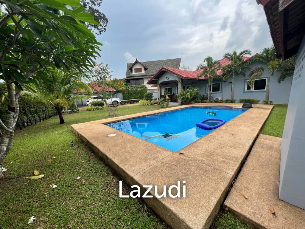 3 Bed 300 SQ.M Single Storey House with Pool