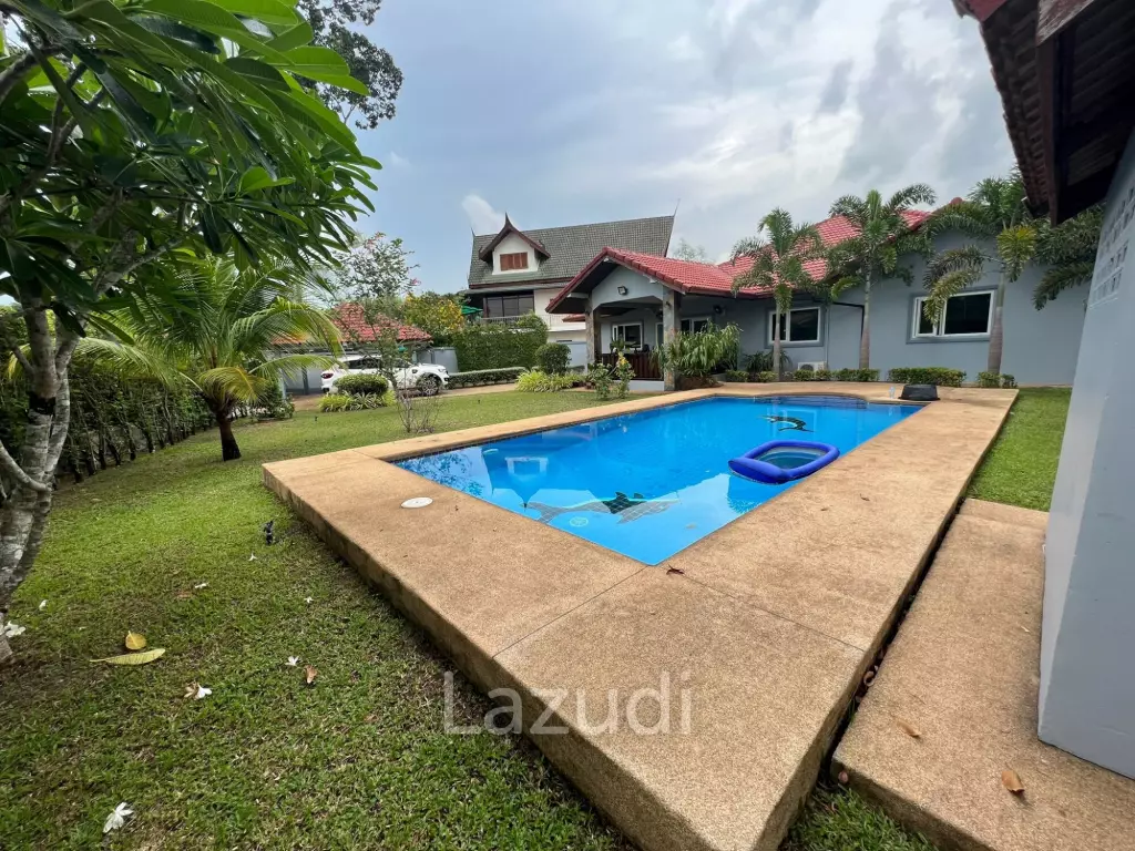 3 Bed 300 SQ.M Single Storey House with Pool