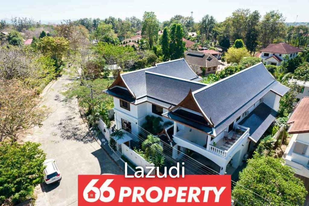 [187 Sqw] Luxury Lanna Home for Sale in Floraville, Doi Saket-*DS1711