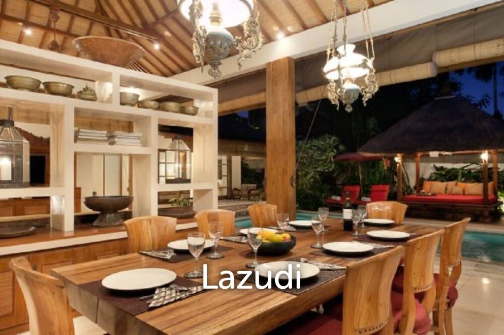 Great Leasehold Investment 3 Bedroom Fully Furnished in Seminyak
