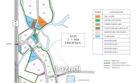 Land in Industrial Estate near Chachoengsao for Sale [2Rai]