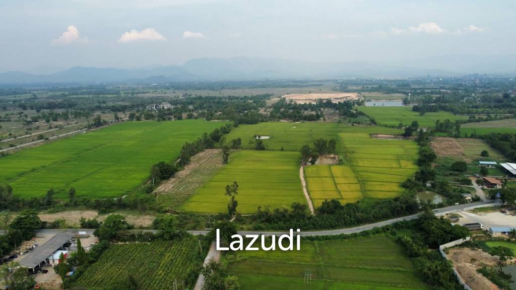 Land for sale in Sankampaeng (border of Buak Kang - Ban Thi)