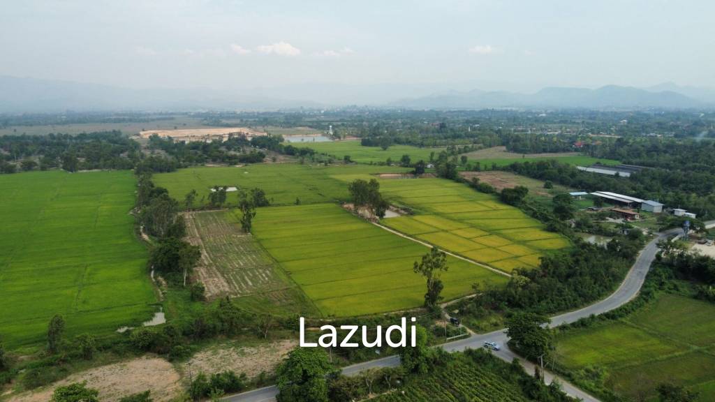 Land for sale in Sankampaeng (border of Buak Kang - Ban Thi)