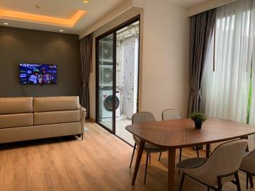 Apartments with private swimming pool in 600m from Surin Beach
