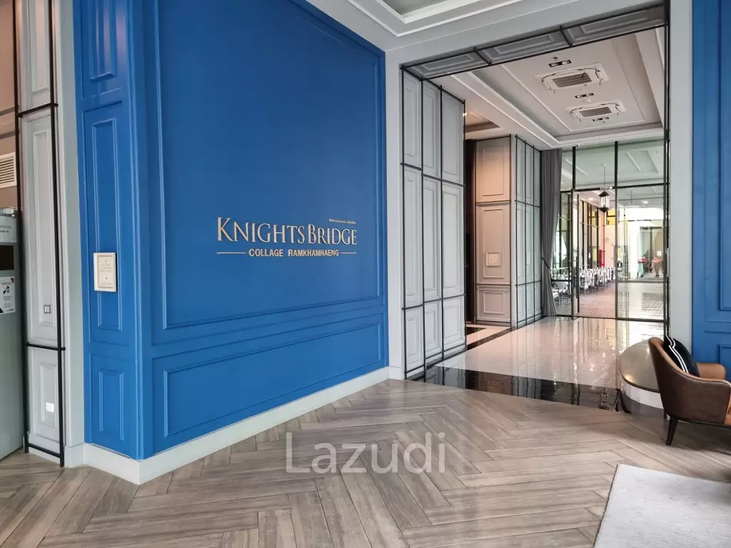 2 Bed 1 Bath 43 SQ.M KnightsBridge Collage - Ramkhamhaeng