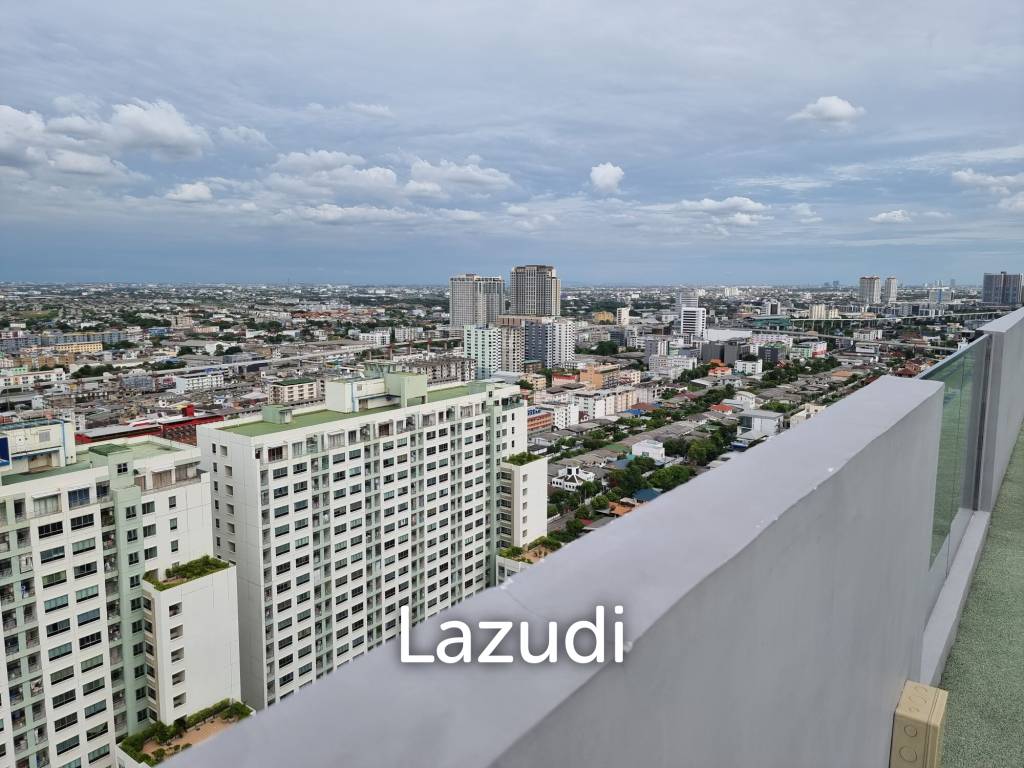 2 Bed 1 Bath 43 SQ.M KnightsBridge Collage - Ramkhamhaeng