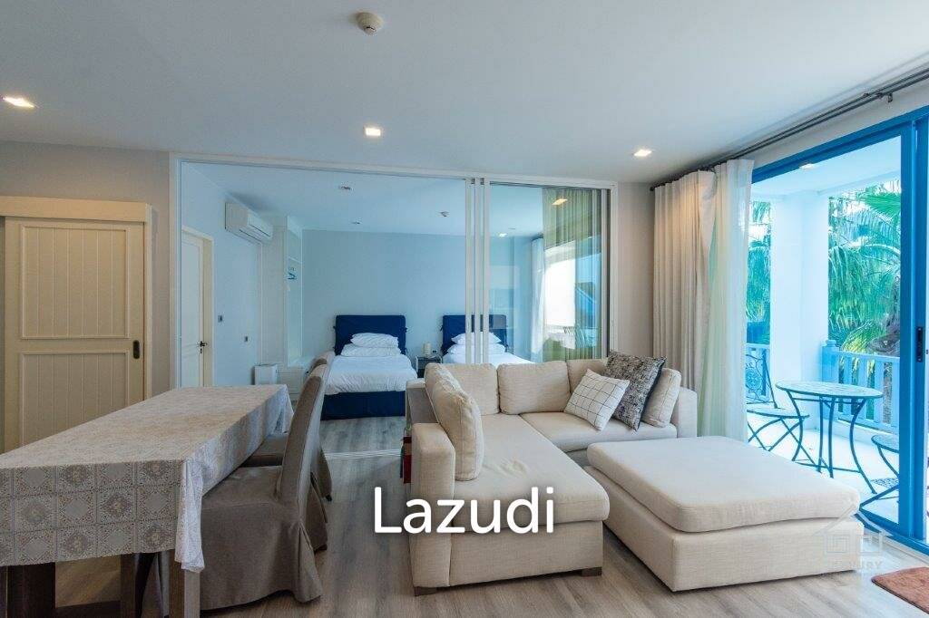 SANTORA :  Well presented 2 bed condo with pool view