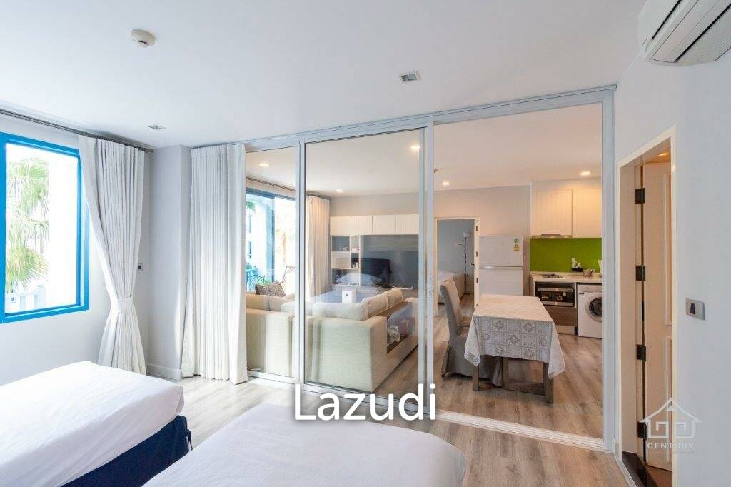 SANTORA :  Well presented 2 bed condo with pool view