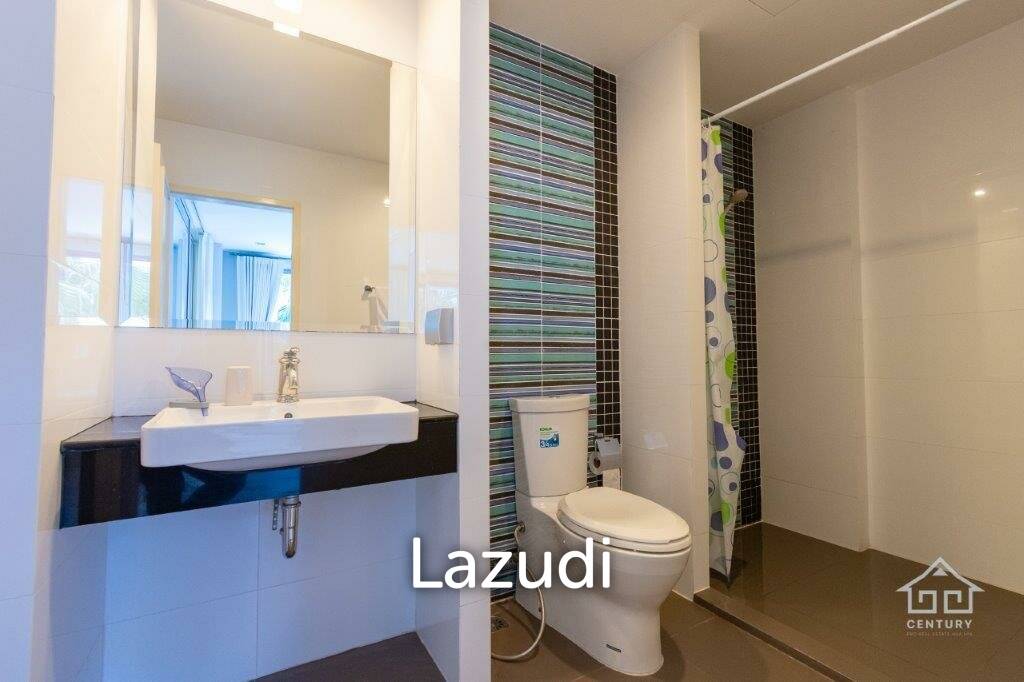 SANTORA :  Well presented 2 bed condo with pool view