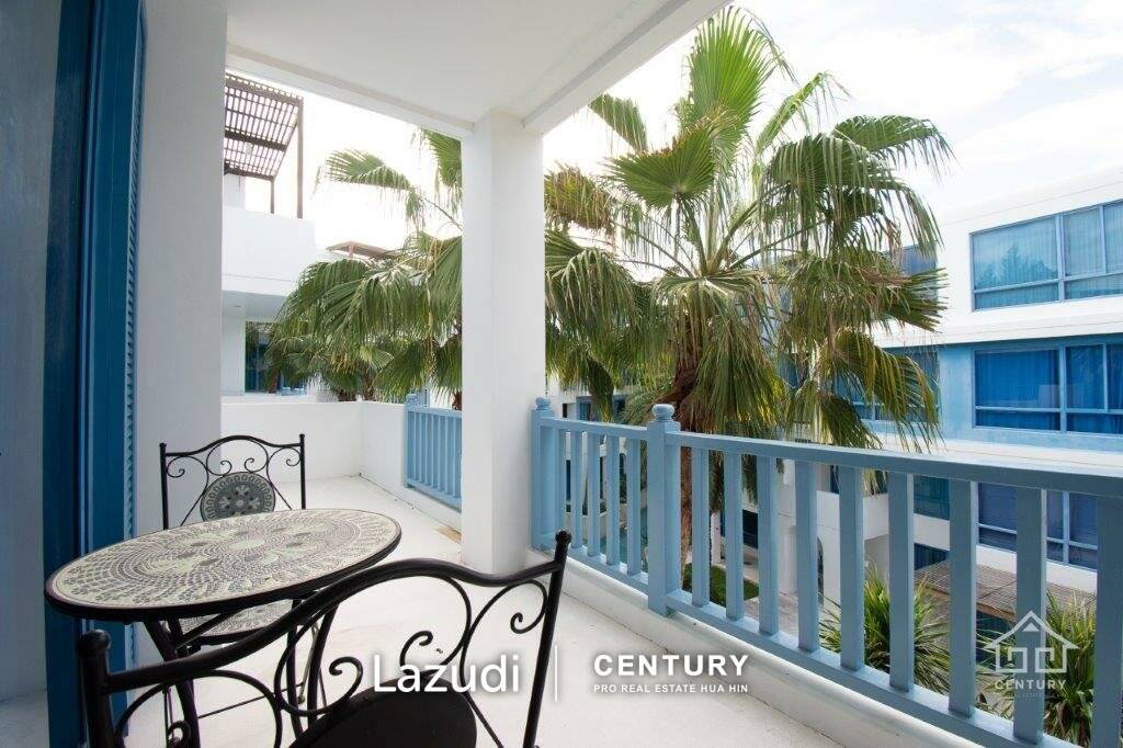 SANTORA :  Well presented 2 bed condo with pool view