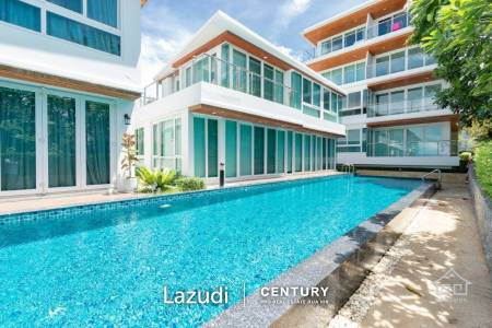 BAAN PAKARANG SISOM : Beautiful Sea views 4 bed condo on Luxury complex