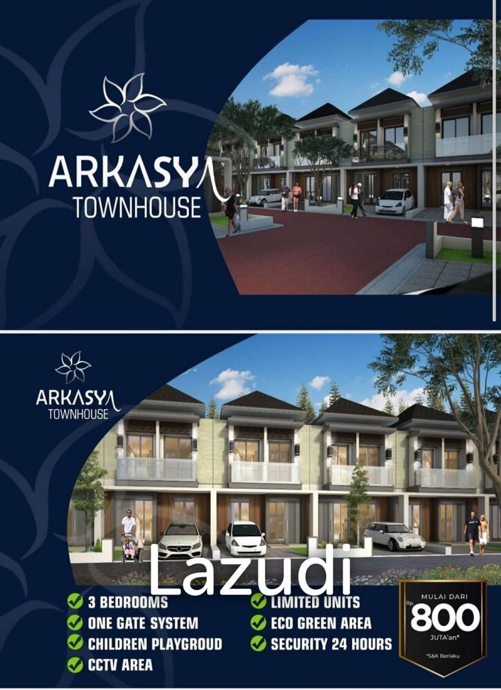 Rumah Dijual Dekat Puspitek Serpong, Mall Paradise Walk Serpong, RS Hermina Serpong, Stasiun Rawa Buntu