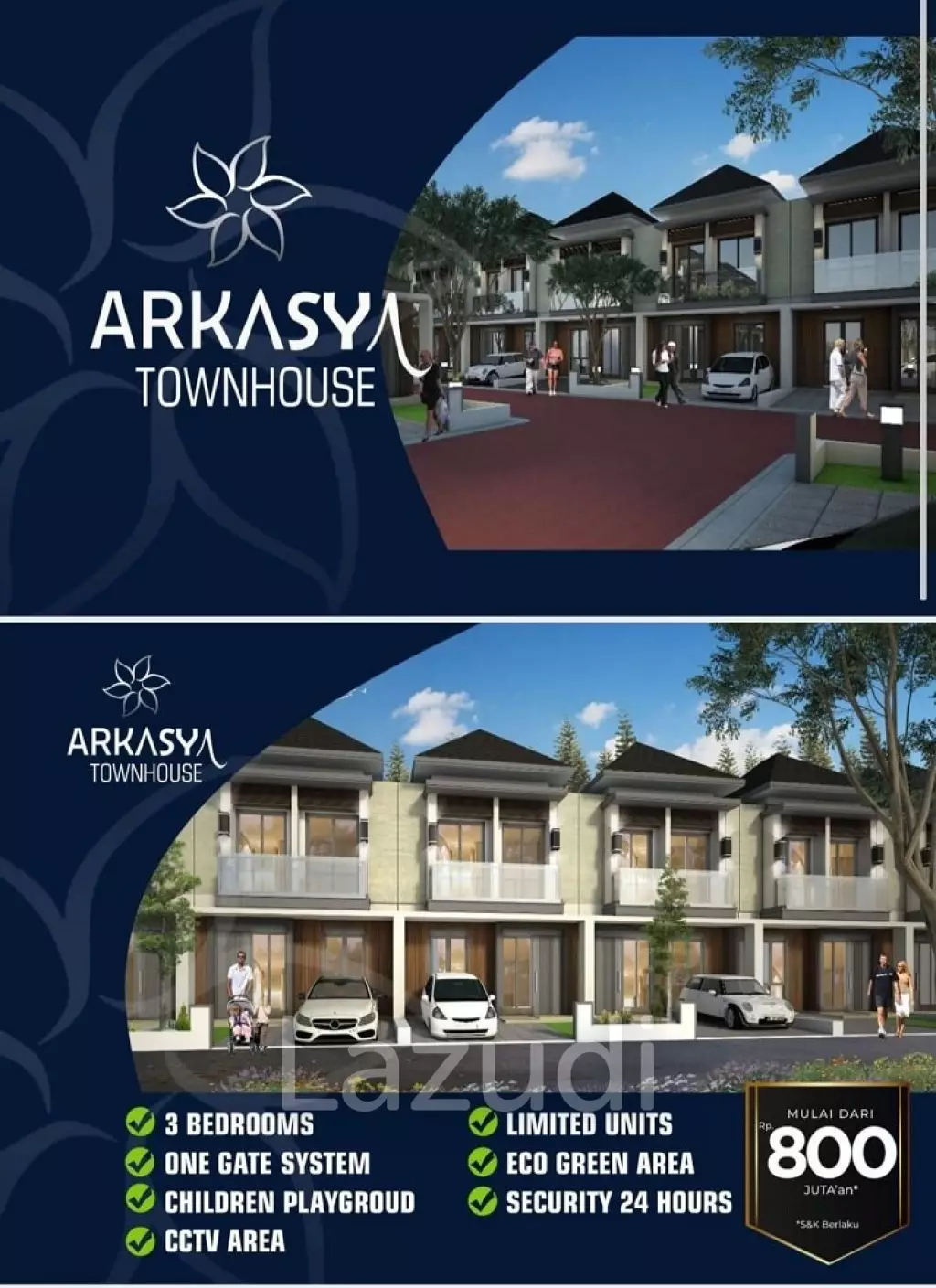 Rumah Dijual Dekat Puspitek Serpong, Mall Paradise Walk Serpong, RS Hermina Serpong, Stasiun Rawa Buntu
