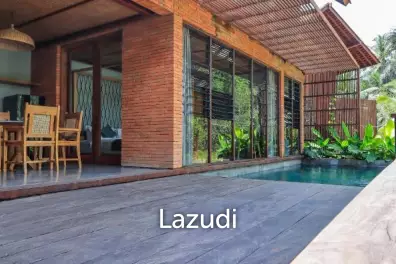 New valley river view development in Ubud