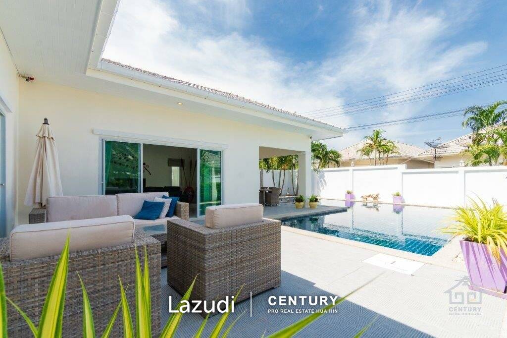 THE LEES 1 : Good sized 4 bed pool villa on well manged Development