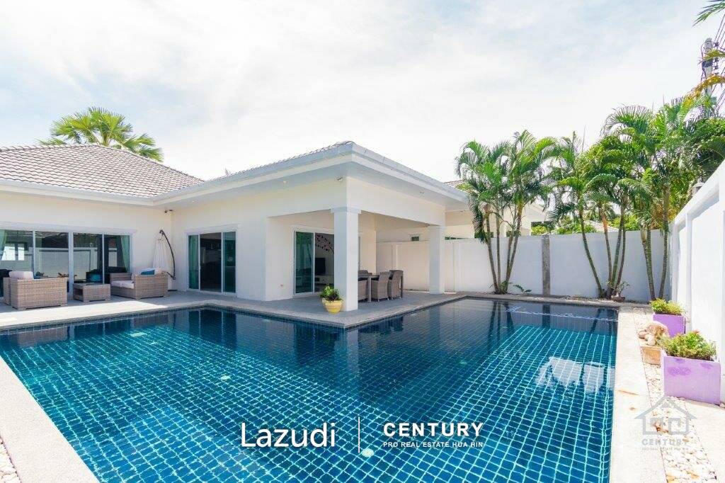 THE LEES 1 : Good sized 4 bed pool villa on well manged Development